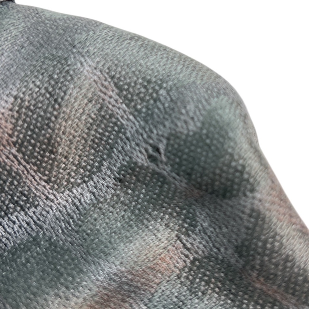Animal Print Scarf Mixed Giraffe / Leopard Print in Sage Green MobWife C… - Picture 4 of 5